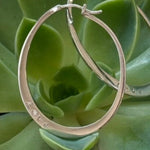 Love Hoop Earrings with Diamond Accent 2