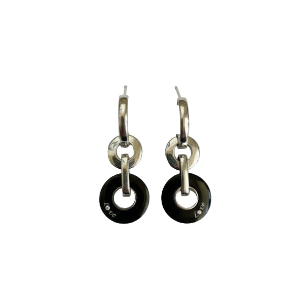 Love Round Door Knocker Earring - Door Knocker Design